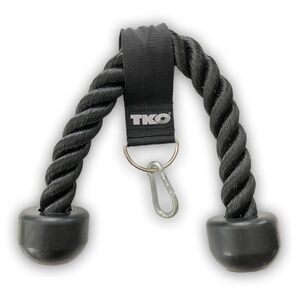 TKO Black Fitness Tricep Rope EXCELLENT CONDITION